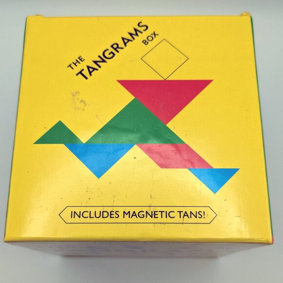 The Tangrams Box: Shape Puzzles to Stretch Your Brain Over 200 Puzzles! Magnetic - Picture 8 of 16